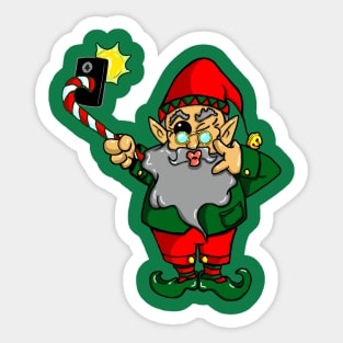 ELFie time Sticker